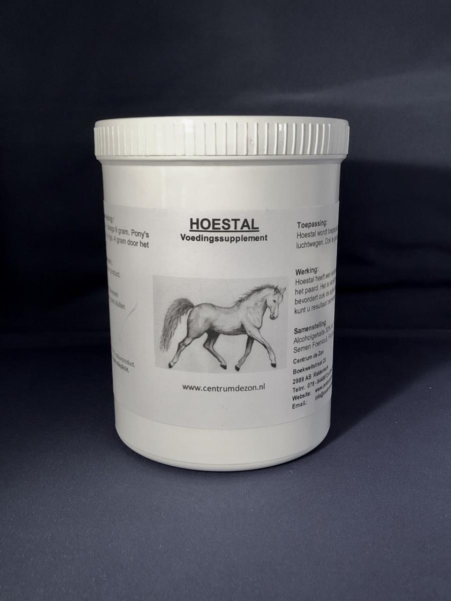 HOESTAL HELPT HET HOESTEN