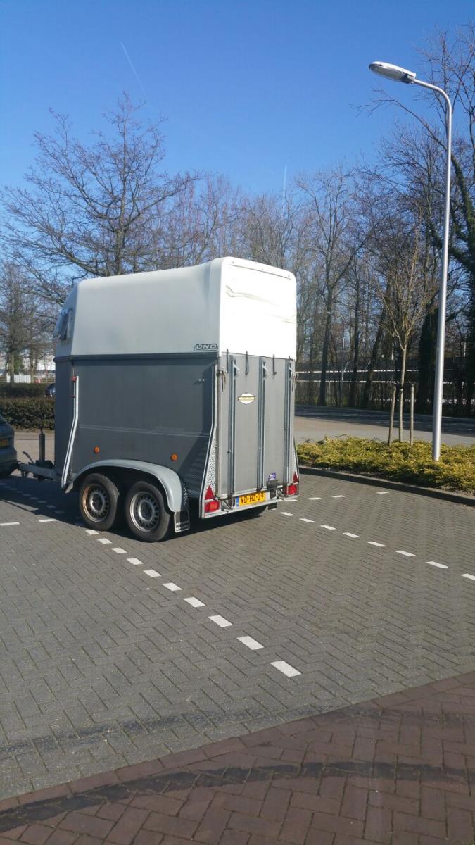 1,5 paard trailer Bockmann type p2