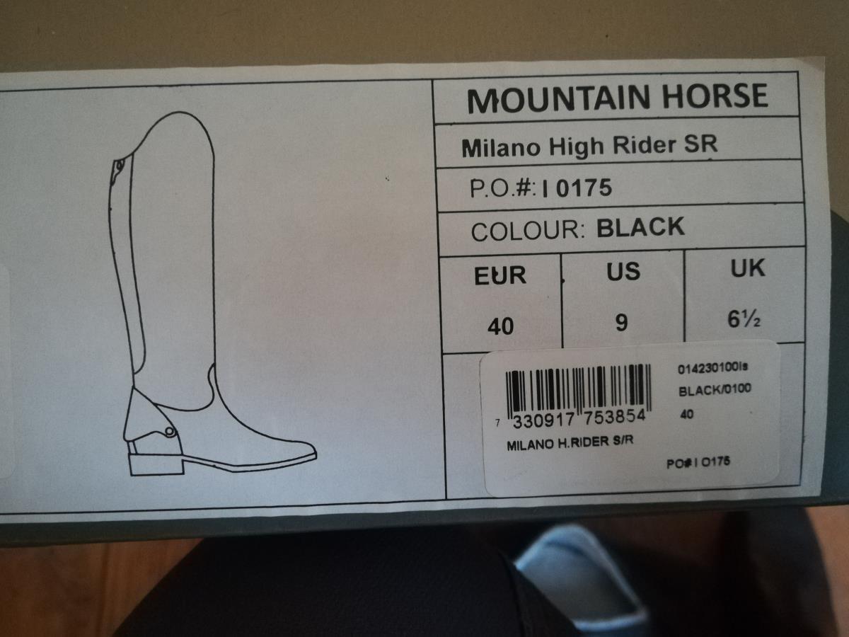Nieuwe mountain horse laarzen
