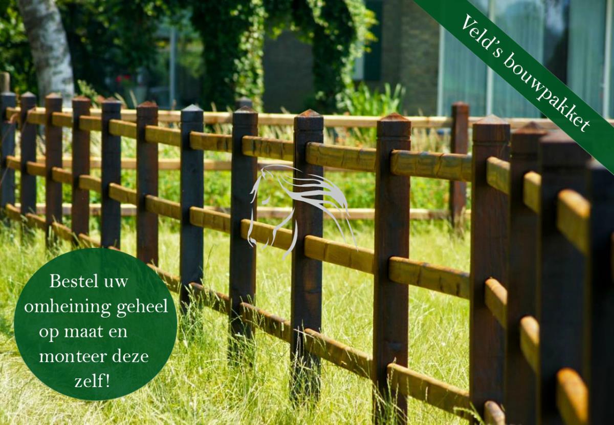 Veld’s bouwpakket, omheining, weide, paddock