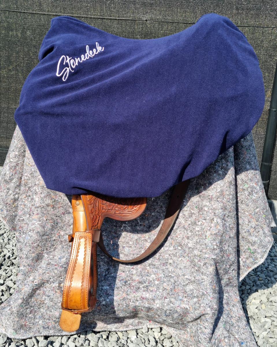 Prachtig Rocking R westernzadel - 16 inch