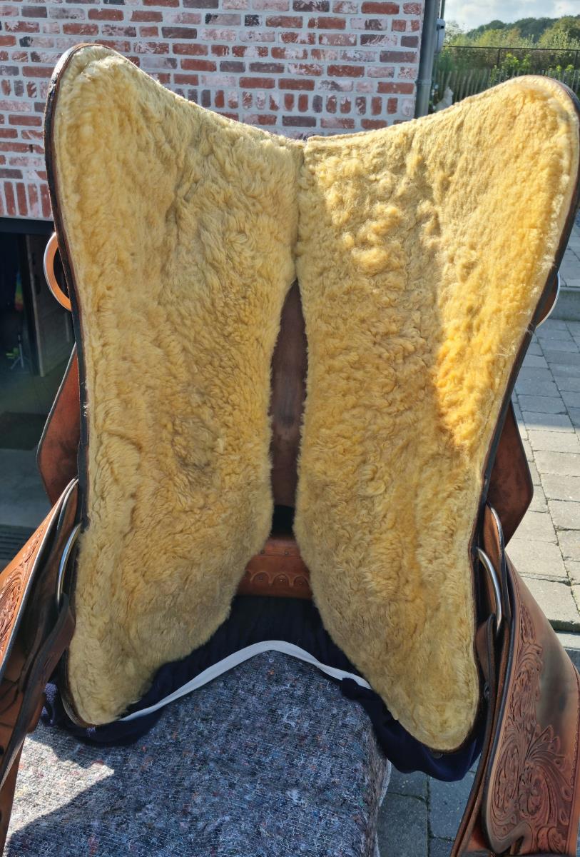 Prachtig Rocking R westernzadel - 16 inch