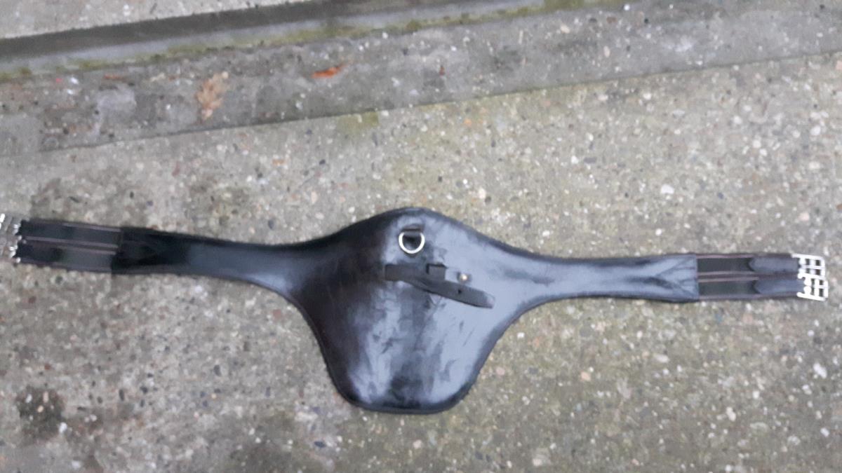 Zadel singel hoofdsel en borsttuig