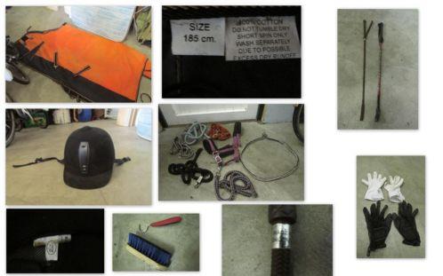 Grote partij paardenspullen !