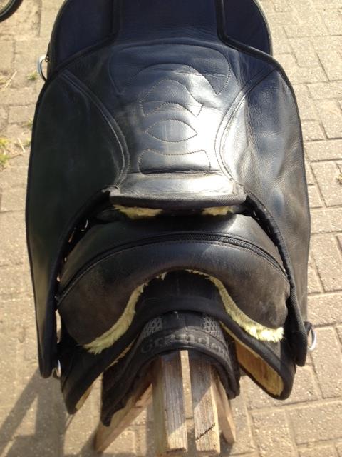 Boomloos zadel 17 inch maat 2